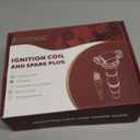 Ignition Coils UF781 & Iridium Spark Plug Set Compatible with Turbo 1.5L 1.5T 2017 2018 2019 2020 Honda Civic Si Honda CR-V CRV, 4 Pack