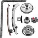 OCPTY Timing Chain Kit Compatible with 2009-2014 for Toyota for Lexus for Scion ry for HIGHLANDER ES300h tC for RAV4 for SIENNA 2.5L 2.7L