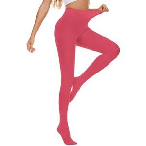 Tights for Women, 80D Semi Opaque High Waisted Pantyhose, Footed Run Resistant Dance Tights Stockings,3pcs