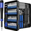STREBITO Small Precision Screwdriver Set 64-piece with Torx, Triwing, Pentalobe, Electronics Repair Tool Kit for Computer, PC, Laptop, Macbook, Tablet, Phone, PS5, XBOX, Switch, Glass, Ring Doorbell (Blue)