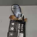 Diyife Bike Mirror, [Long Arm] HD Wide Angle Large Bicycle Mirrors for Handlebars, 360Adjustable Anti-shake Bicycle Rear View Mirror, Bike Accessories for Ebike Scooter Mountain Road Bike (Left)