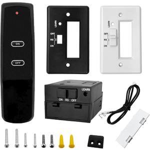 Upgrade Gas Fireplace Remote Switch System Kit for Standard Millivolt Valve Appliances, Compatible with Skytech, Majestic, Ambient, Empire, Monessen, Vermont Fireplaces