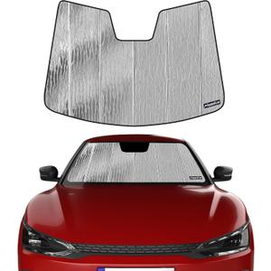 Pigenius Windshield Sunshade for Kia EV6 2022-2025 (GT-Line/Wind/GT), Reversible Silver/Black
