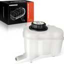 A-Premium Engine Coolant Overflow Recovery Reservoir Tank [with Cap & Sensor] Compatible with Saturn SC 1992, SC1/SC2 1993-2002, SL/SL1/SL2 1992-2002, SW1 1993-1999, SW2 1993-2001, 1.9L - Front