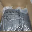 Truck Cover Waterproof All Weather, 6 Layers Pickup Cover Fit for Ford F150, Chevrolet Silverado, Gmc Sierra, Ram 1500 See Size Chart (T3 Fit Truck Length Up to 240 inch) (Black)