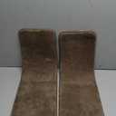 Stair Tread Treads Indoor 7 inch x 24 inch Machine Washable Skid Slip Resistant Carpet Stair Tread Treads Comfy Collection (Set of 2, Beige)