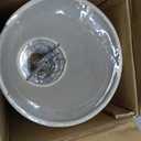 Set of 6 Chandelier Lamp Shades 5 Inch, Mini Barrel Lampshades Clip On for Table Lamp Wall Lamp Replacement, Natural Linen Mini Lamp Shade, 3.5x5x5.5in (Top Height Bottom)