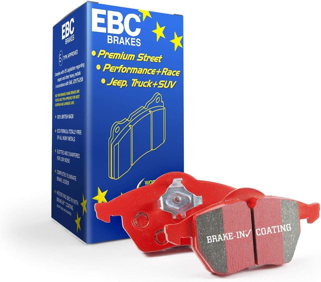 EBC Brakes Redstuff 3000 Series Sport Brake Pad Set DP31514C to Fit PORSCHE