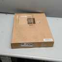 Mayfair Caswell Modern Slow Close Toilet Seat, Durable Plastic Seat, Made in USA, Round, White