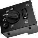 GM Genuine Parts 19381535 Headlamp, Instrument Panel Dimmer, and Dome Lamp Switch