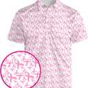 Golf Shirts for Men Funny Golf Polo Shirts Short Sleeve Polo Shirts Moisture Wicking Performance Golf Outfits (XL)