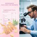 Premium Feminine Balance Gummies for Women,Hawaiian Pineapple Gummy for Womens Health & Wellness - Immune Support - Vegan, Gluten-Free & Halal, 60 Gummies, 60 Count (1)