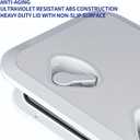 smartmarine Marine Deck Access Hatch 17.312.4" Rectangle Boat Hatch & Lid,Boat Deck Hatch Lids