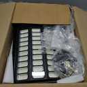 Deepn Solar Street Light, Commercial Grade Solar Lights Outdoor IP67 Waterproof, 8700W LED Flood Security Lights Motion Sensor & Dusk to Dawn Outdoor Lighting for Parking Lots, Streets & Yard, 2 Pack