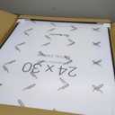 Acovy 24x30 Aluminum Picture Frame - with Mat for 18x24 Photo or Without Mat for 24 x 30 Photo, Metal Poster Frame with High Definition Plexiglass, Wall Mounting or Tabletop Display, Black, Set of 1