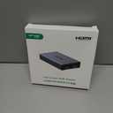 MT-VIKI HDMI Splitter Extended Display for Dual Monitors/Multi-Monitor, 4K@30Hz & 1080P@60Hz, USB 3.0 & USB C Adapter to HDMI for Windows & Mac, Required Driver Installation