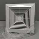 Bathroom Ceiling Exhaust Fan, Household Bath Vent Ventilation Fan with 1.0 Sones Quiet Operation, 110 CFM (Housing Size 9.1"x9.1")