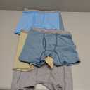 5 x Hanes Boys' Originals Boxer Briefs, Stretch Cotton Underwear, Assorted, 6-pack (Blue, L)