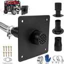 Generator Exhaust Extension Silencer Kit w/ 3 Adapters & Mounting Plate