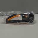 Orange Ninja 4-Stage Knife Sharpener & Serrated Knife Sharpener Repairs, Sharpens & Polishes Blades with Ergonomic Non-Slip Grip