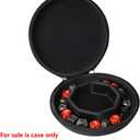 2 x Hermitshell Hard Travel Case for CiaraQ/Bicycle/DnDnD/Haxtec/CREEBUY Dice Game (Only case)