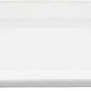 American Atelier Bianca Dash Rectangle Platter with Handles, White, Large