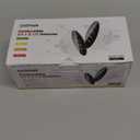 4in1 Carbon Monoxide & Gas Detector Plug in, Combination Natural Gas Leak & Carbon Monoxide Alarm, Dual Sensor CO & Gas Detector with Temperature & Humidity, 2 Packs