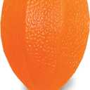 Rehabilitation Advantage Football Shaped Hand Exerciser, Firm, Orange