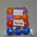 Civaner 12 Pieces Multi Colored Plastic Replacement Balls Small Bulldozer Popper Toy Balls 1.75 Inch Soft Crush Proof Air Filled Ocean Ball for Toddlers (Vibrant)