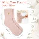 Fuzzy Socks for Women Mothers Day Self Care Book Lovers Christian Birthday Gifts