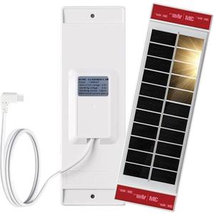 1pcs Solar Panel 1.3W5.5V, Suitable for Electric Blinds Smart Blinds, USB-C Plug Mobile Solar Power Generation, Installed on Window Solar Power Panel