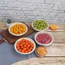 25 oz Disposable bowls with lids food storage Plant Fibers 50 Pack