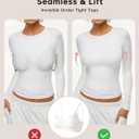 Vertvie Womens Seamless Jelly Bras No Underwire Comfort Push Up Bras Buttery Soft Wireless Bralette Full Coverage Sports Bra (White, XL)