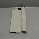 LazBlinds 100% Blackout Door Curtain, No Tools No Drill Cordless Blinds for Windows, Thermal Insulated UV Protection Privacy Window Curtains for French Door Front Door(26''W x 68''H, Cream, 1 Panel)