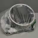 ADENGL 1.6 Gallon Elevated Dog Water Bowl for Large Dogs, 4-Height Adjustable (1318'') Raised Stainless Steel Bowl with Spill-Proof Mat & Sturdy Metal Stand, Easy-Clean Feeder for Indoor/Outdoor Use