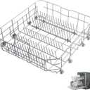 DD82-01073A For Samsung Dishwasher Lower Dishrack (23 * 22 * 10in) Assembly - Fit For Samsung Dishwasher Dishrack Parts DW80R5061,DW80R5060,DW80K7050UG,DW80K5050US Series
