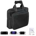 Case for Starlink Mini, Oxford Fabric Shockproof Protective Storage Bag with Shock-Absorbing Padding for Starlink Mini Device and Accessories, Travel Cas-e for Starlnk Mini (Black)