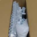 STO STO Sweater Drying Rack, 4-Pack Stackable Mesh Clothes Drying Rack, Laundry Drying Rack for Sweaters, Socks, Toys, White