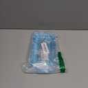 Neon TSA Approved Clear Toiletry Pouch, 7"x2.3"x4.7" Size, PVC Travel Makeup Bags for Toiletries, Transparent Cosmetic Bag for Women and Men Small (blue)