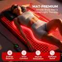 LTW Flagship 660 LEDs Red Light Therapy Mat for Body (46.8" x 25.6")
