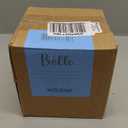 DEPIL BELLA Brazilian Sugar Wax, Hair Removal Wax for Personal & Professional Use, Organic, Natural, Vegan, Washable, All Skin Types - 2.87lbs