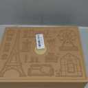 Rowood Coffee Miniature House Kit, DIY Miniature Dollhouse Kits Gifts for Adults to Build, Mayberry Street Miniatures, Wooden Adults Crafts, Mini Model Kits with LED, Birthday for Adult(NO.17 Cafe)