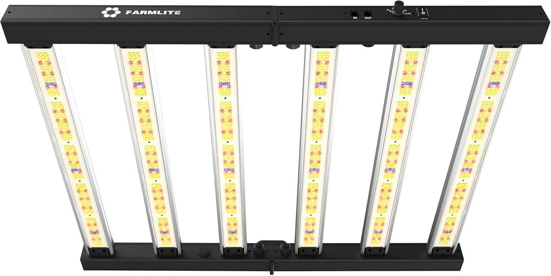 Grow Light LED Grow Lights for Indoor Plants Full Spectrum Growing Light Plant Hanging Growing Lamps Seedling Daisy Chain Dimmable Board 4x4ft Coverage (360watts)