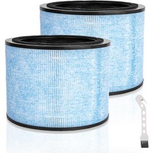 AP200 Filter Replacement, Compatible with In-stant AP200 Air Purifier, 3-in-1 H13 Grade True HEPA Filter & Activated Carbon Fil-ter, Compare to F200 Filter, 2 Pack