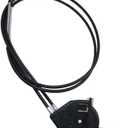 Carbman Throttle Choke Cable Control Assembly for John Deere AM140333 X 300 500 Series X300 X350 X500 X534 X380