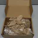 WILLBOND 30 Pcs Natural Knot Burlap Bows for Wreath, Tree, Farmhouse, Holiday Decor - Classic Style