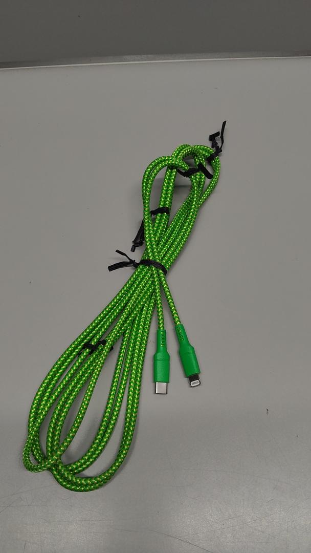USB Cable 10ft Long, USB C, USB Lighting