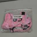 PoyPet Reflective Soft Breathable Mesh Dog Harness No Choke Double Padded Vest Adjustable(Light Pink,S)