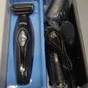 Mens Back Shaver with Long Handle, Multifunctional Self-Service Electric Back Hair Razor with Detachable Handle, Trimmer for Men with Back Attachment for Wet and Dry Use