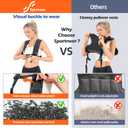 Sportneer Adjustable Weighted Vest Woman: 10lb Weighted Walking Vest for Women with 4 Weight Packs Fast Adjust Comfortable Weight Vest for Home Gym Burn Calories Strength Training Vests Black